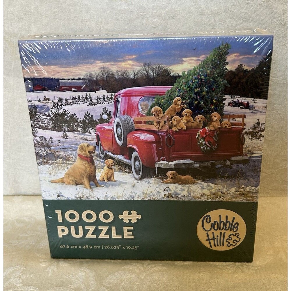 Cobble Hill "Family Outing" 1000-Piece Jigsaw Puzzle (New & Factory Sealed)